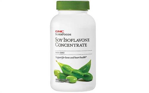 Soy GNC 50mg Isoflavone Concentrate hộp 90 viên - Tinh chất mầm đậu nành của Mỹ